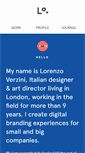 Mobile Screenshot of lorenzoverzini.com
